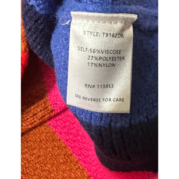 Sugar Lips Womens Reading Rainbows Sweater Medium - Picture 7 of 8